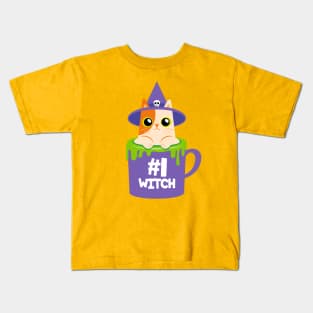 #1 Witch Kids T-Shirt